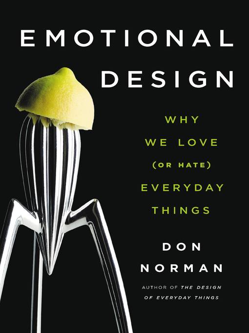 Title details for Emotional Design by Don Norman - Available